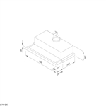 Máy Hút Mùi Âm Tủ 60cm Malloca K1506